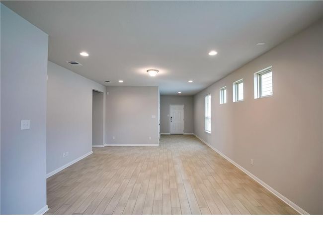 Unfurnished room featuring recessed lighting and light wood finished floors | Image 6