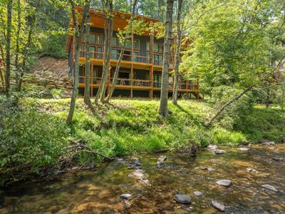 Lot 5 Fish Tale Cove, Home with 4 bedrooms, 4 bathrooms and null parking in Ellijay GA | Image 1