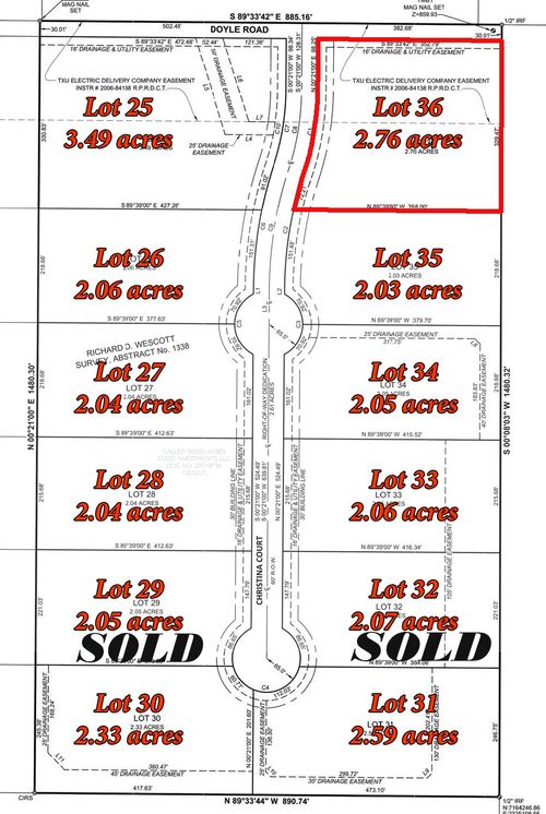 7221 Christina Court, Krum, TX, 76249 | Card Image