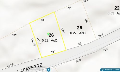 Lot 25 Lafayette Street, St. Johnsbury, VT, 05819 | Card Image