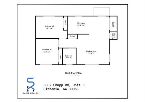 apt-d-6682 Chupp Rd, lithonia, GA, 30058-7632 | Card Image