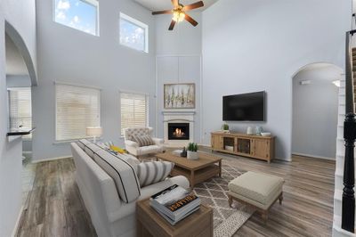 Living Room - virtually staged | Image 1