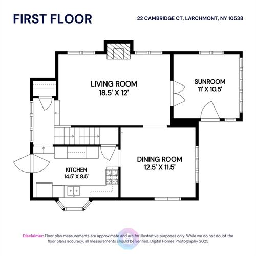 22 Cambridge Ct, Larchmont, NY, 10538-3206 | Card Image