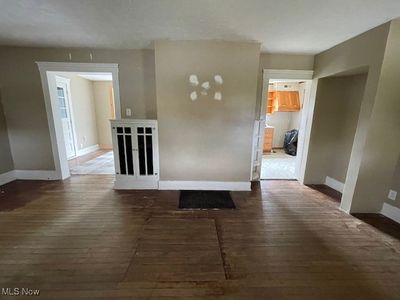 Empty room featuring wood-type flooring | Image 3