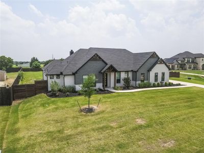 French country style house featuring a front lawn | Image 3