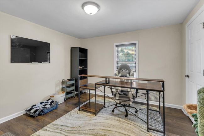 Office with baseboards and dark wood-style flooring | Image 9