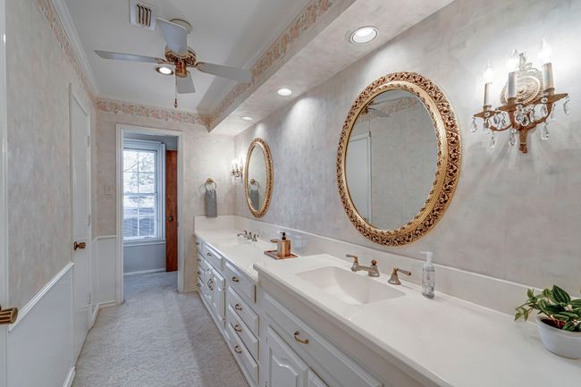 Owner's suite bath, with dual vanities, dual sinks and two large walk in closets! | Image 15