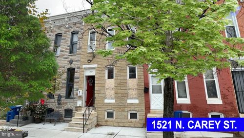 1521 N Carey St, BALTIMORE, MD, 21217-2849 | Card Image