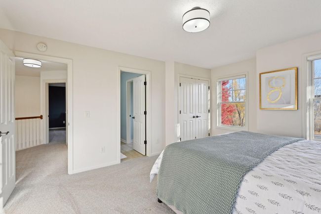 Upper level bedroom 3 of 4 with a jack and jill bathroom. | Image 48
