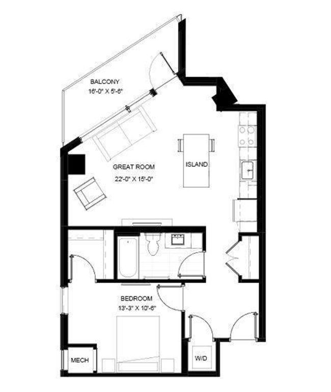 APT-416 - 811 Washington Ave S, Condo with 1 bedrooms, 1 bathrooms and null parking in Minneapolis MN | Image 4