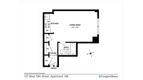 16e-127 W 79th Street, New York City, NY, 10024 | Card Image