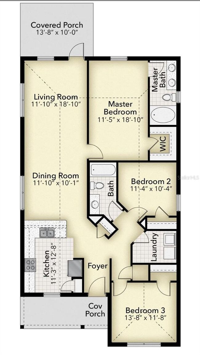 3298 E Iris Ln, House other with 3 bedrooms, 2 bathrooms and null parking in BELL FL | Image 11