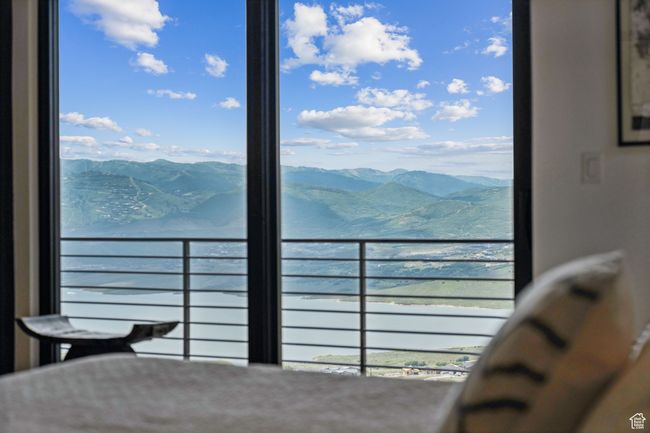Water view with a mountain backdrop | Image 76