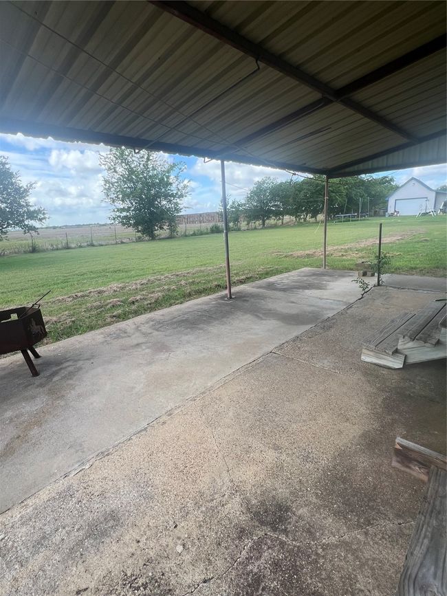 View of patio with a rural view | Image 21