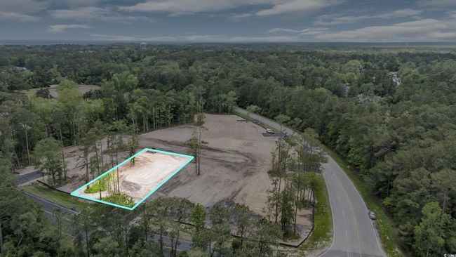 Birds eye view of property with a wooded view | Image 9