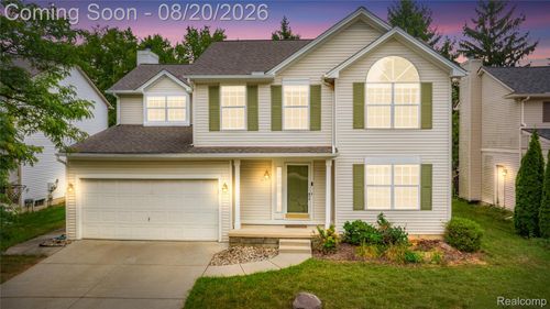 47258 Scarlet Dr N, Novi, MI, 48374-3449 | Card Image