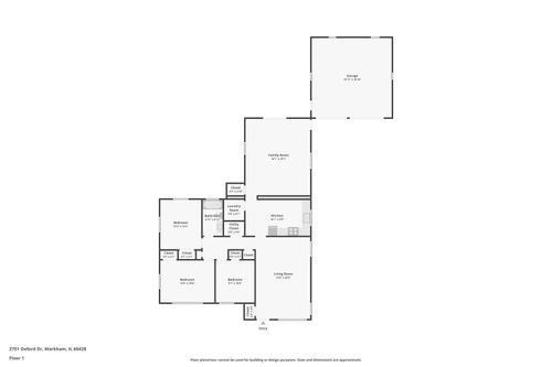 2751 N Oxford Dr, Markham, IL, 60428 | Card Image