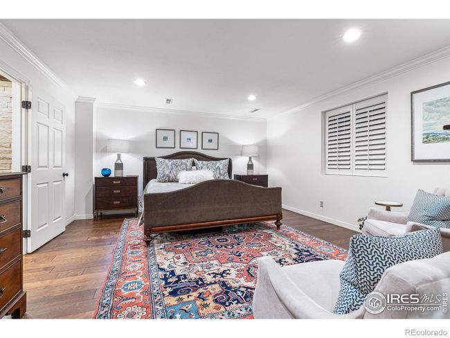 Lower Level Second Primary Suite with Large Walk-in Custom Closet. | Image 29