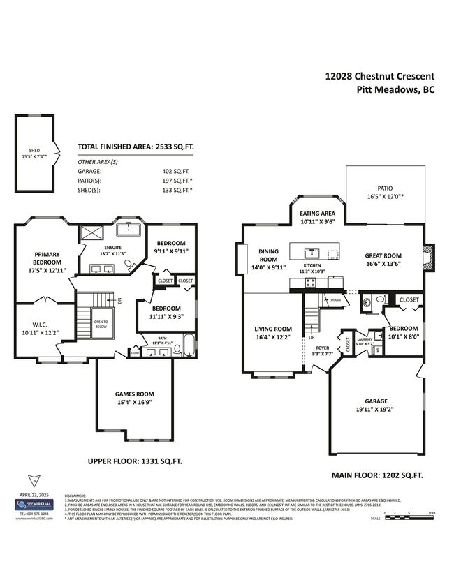 12028 Chestnut Cres, House other with 4 bedrooms, 3 bathrooms and 4 parking in Pitt Meadows BC | Image 31