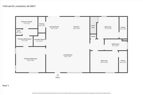 1140 Lake Drive, Lincolnton, GA, 30817 | Card Image