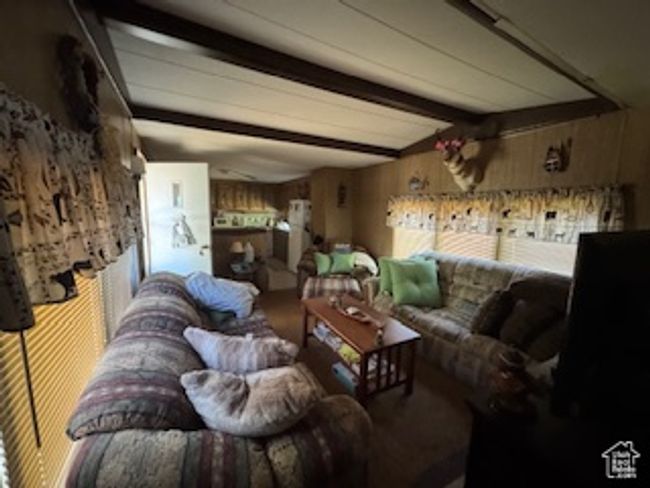 Living room with beamed ceiling | Image 6