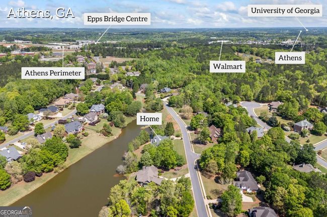 1080 Founders Lake Dr, House other with 5 bedrooms, 5 bathrooms and 2 parking in Athens GA | Image 63
