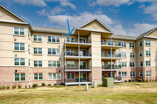 Rear view of building. Unit is on the 4th floor | Image 16