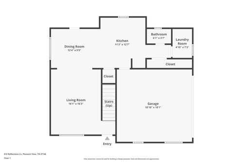 615 Reflections Ln, Pleasant View, TN, 37146-1706 | Card Image