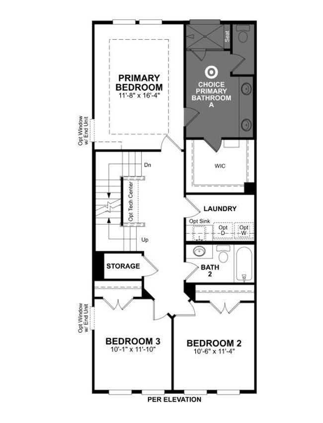 Beazer Homes Plano Gateway Watercolor Floorplan | Image 10