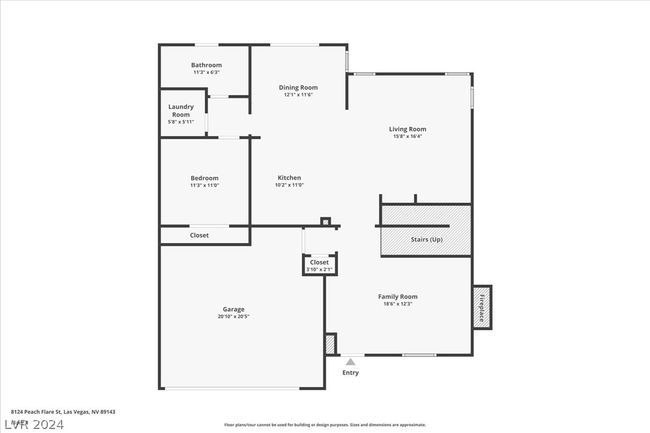 8124 Peach Flare St, House other with 4 bedrooms, 3 bathrooms and null parking in Las Vegas NV | Image 32