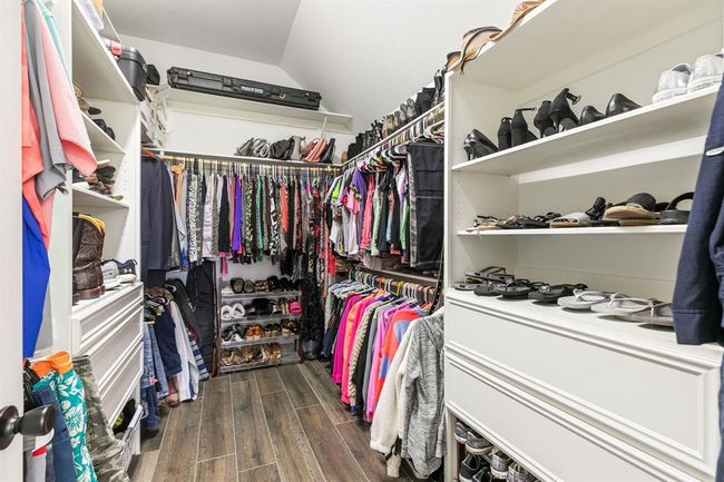 Impressive large walk in closet. | Image 30