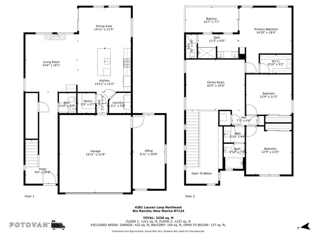 4381 Lauren Loop Ne, House other with 3 bedrooms, 3 bathrooms and null parking in Rio Rancho NM | Image 41
