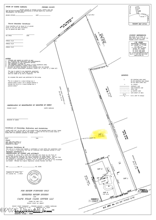 15460 Nc Hwy 210, Rocky Point, NC, 28457-8546 | Card Image