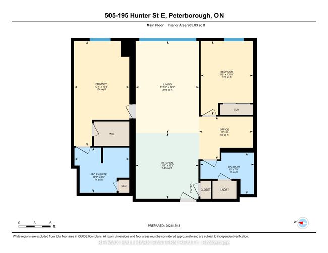 505 - 195 Hunter St E, Condo with 2 bedrooms, 2 bathrooms and null parking in Peterborough ON | Image 40