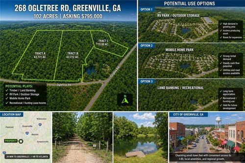 268 Ogletree Rd, Greenville, GA, 30222-4101 | Card Image