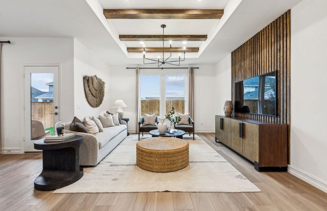 Spacious gathering room*Photos of furnished model. Not actual home. Representative of floor plan. Some options and features may vary | Image 9