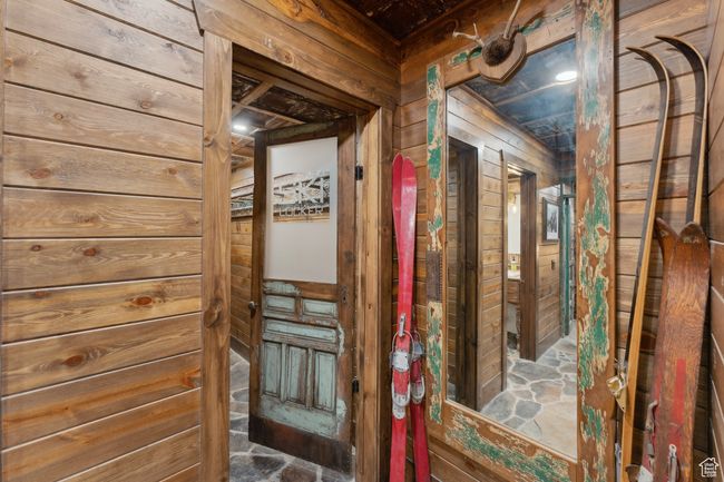 Corridor with wood walls | Image 44