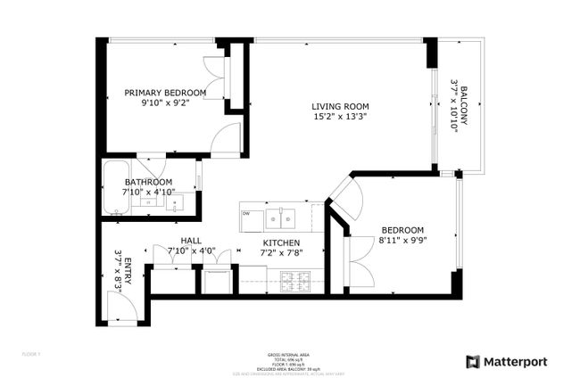 904 - 4815 Eldorado Mews, Condo with 2 bedrooms, 1 bathrooms and 1 parking in Vancouver BC | Image 24