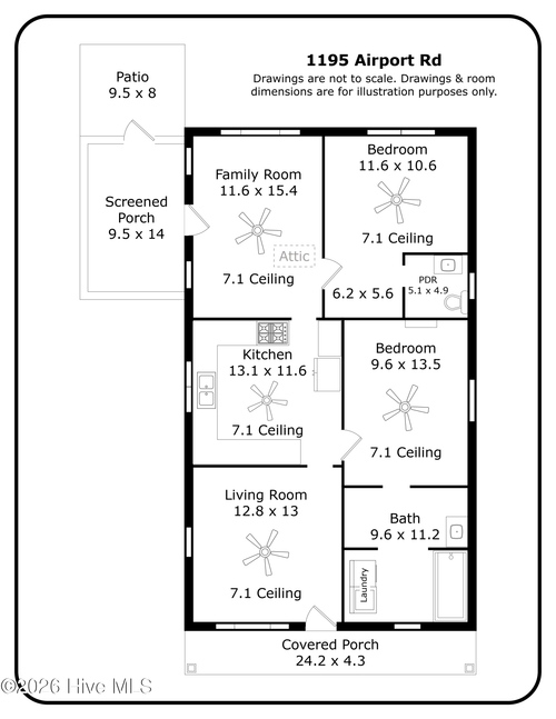 1195 Airport Rd, Carthage, NC, 28327-9052 | Card Image