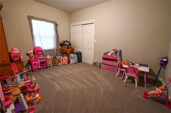 Recreation room with carpet flooring | Image 26