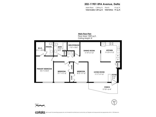 202 - 11901 89 A Avenue, Townhouse with 3 bedrooms, 1 bathrooms and 1 parking in Delta BC | Image 14
