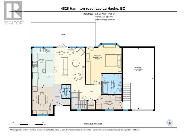 4828 Hamilton Rd, House other with 3 bedrooms, 3 bathrooms and null parking in Lac La Hache BC | Image 38