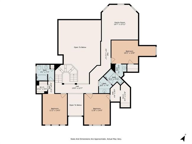 Second Floor - All DimensIons Are Approximate. Actual My Vary. | Image 45