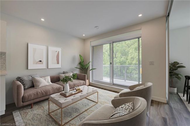510 - 455 Charlton Ave E, House attached with 2 bedrooms, 2 bathrooms and 1 parking in Hamilton ON | Image 5