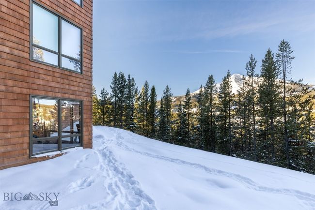 View of yard layered in snow | Image 36