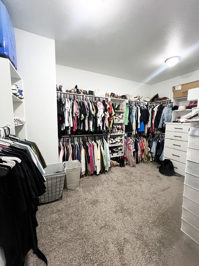 Walk in closet with carpet floors | Image 20