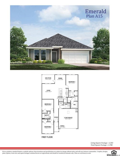 428 Miraval Ave, Zachary, LA, 70791 | Card Image