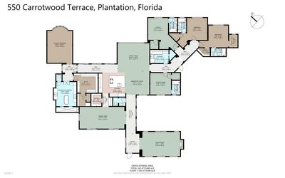 550 Carrotwood Ter, House other with 5 bedrooms, 5 bathrooms and null parking in Plantation FL | Image 3