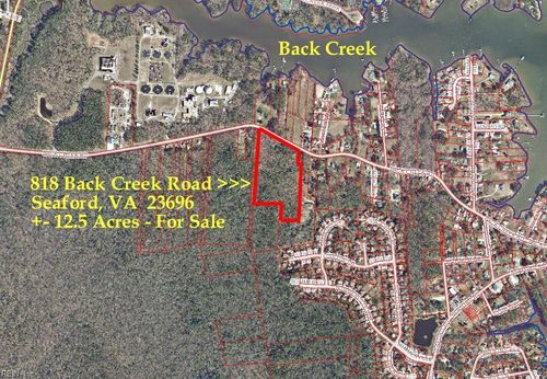 818 Back Creek Rd, Seaford, VA, 23696-2003 | Card Image