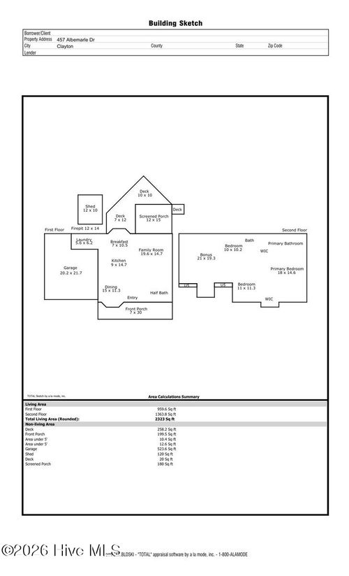 457 Albemarle Dr, Clayton, NC, 27527-4228 | Card Image